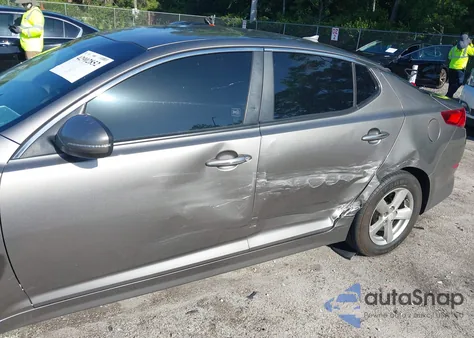 2015 Kia Optima Lx из США, поврежденный, VIN 5XXGM4A75FG386587